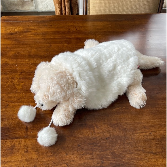 Beautiful Dogs Faux Fur Coat with Pom Pom - Picture 3 of 15